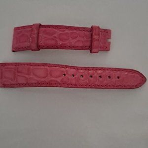 Chopard Ladies Crocodile Wrist Watch Pink Band